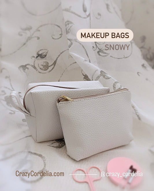 MakeUp Bags Snowy